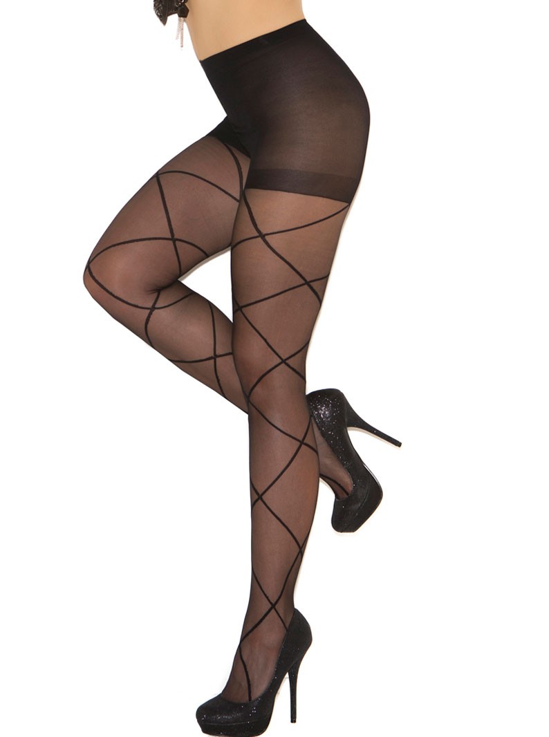 Criss Cross Pantyhose