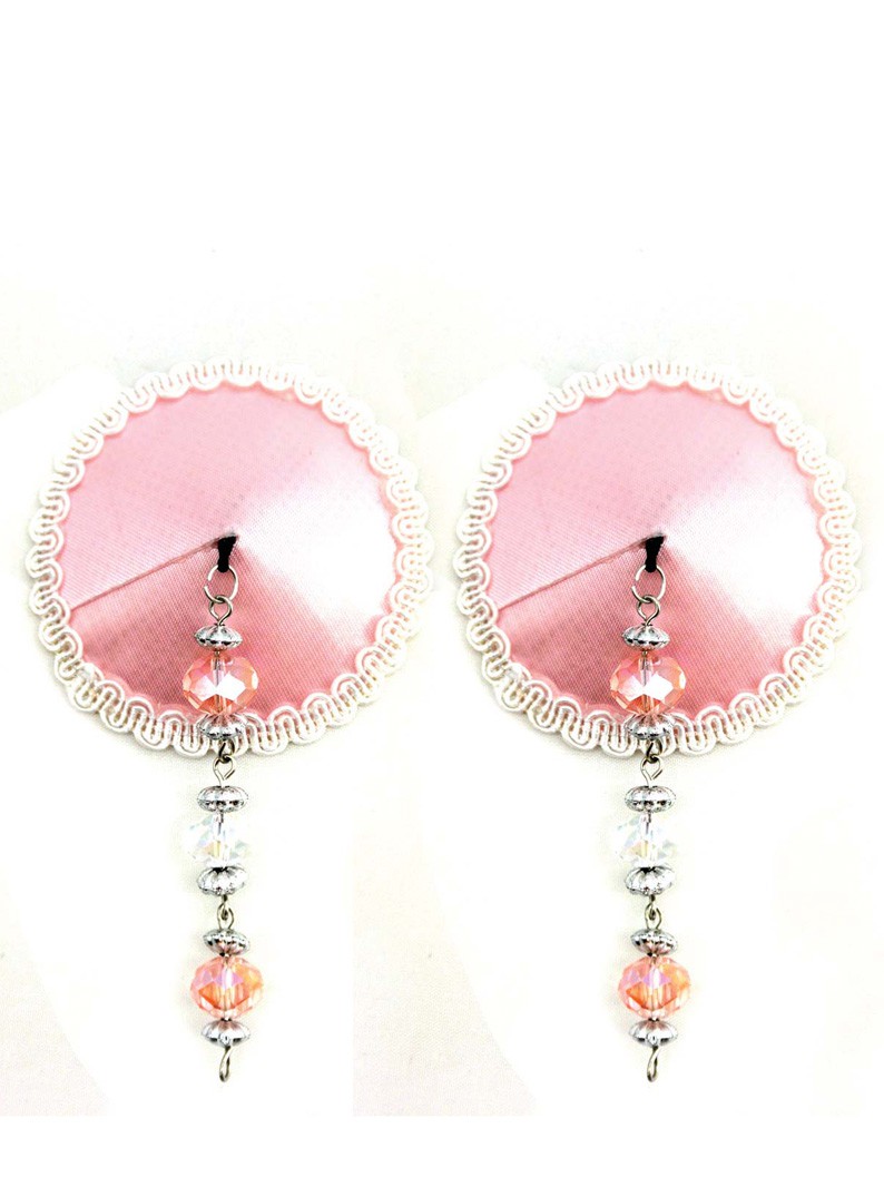 Bijoux de Nip Pink Satin Pasties