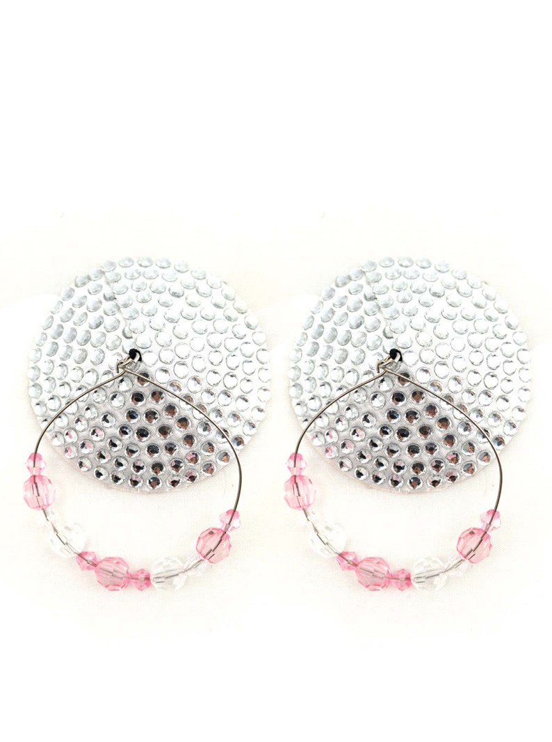 Bijoux de Nip Silver Crystal Pasties