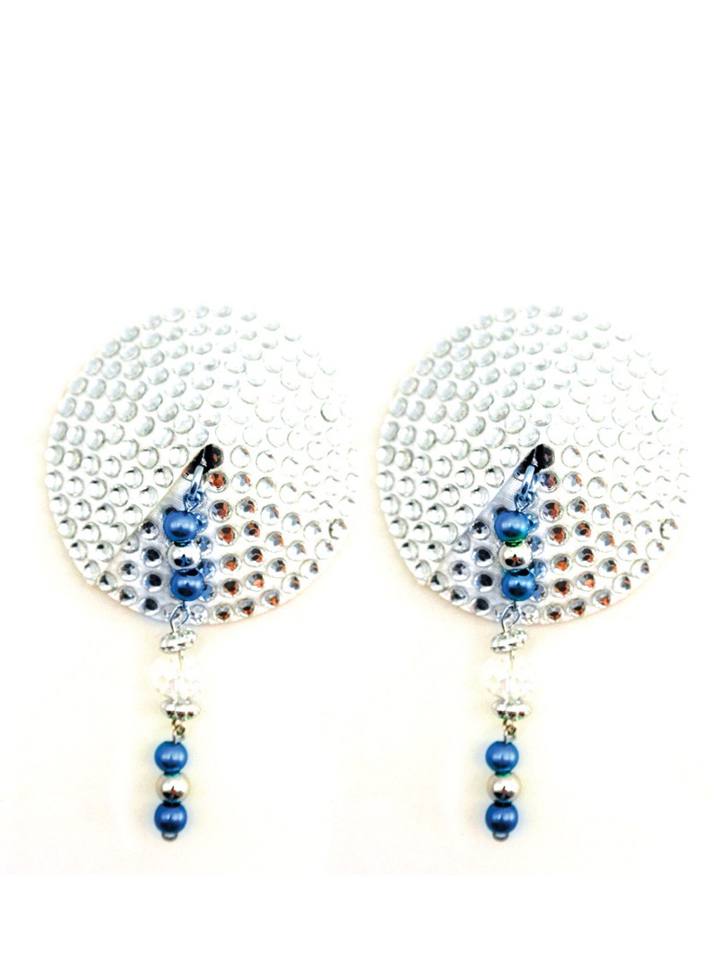 Bijoux de Nip Silver Crystal Pasties