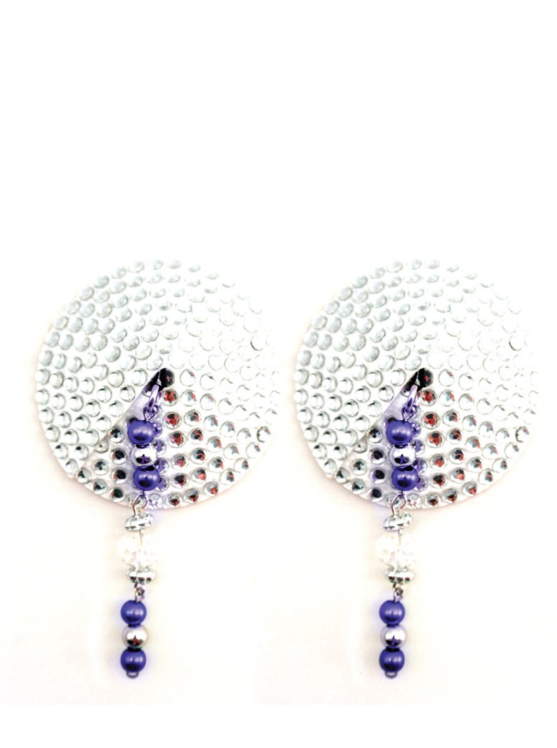 Bijoux de Nip Silver Crystal Pasties