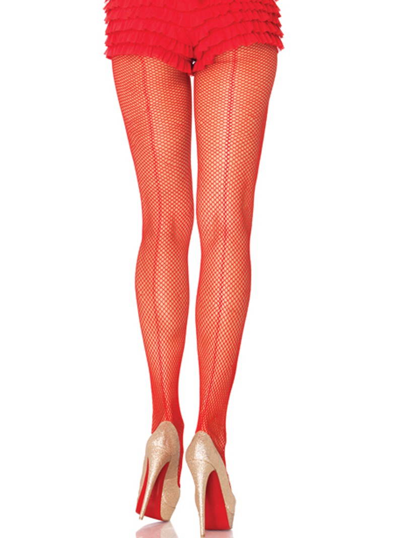 Backseam Fishnet Pantyhose