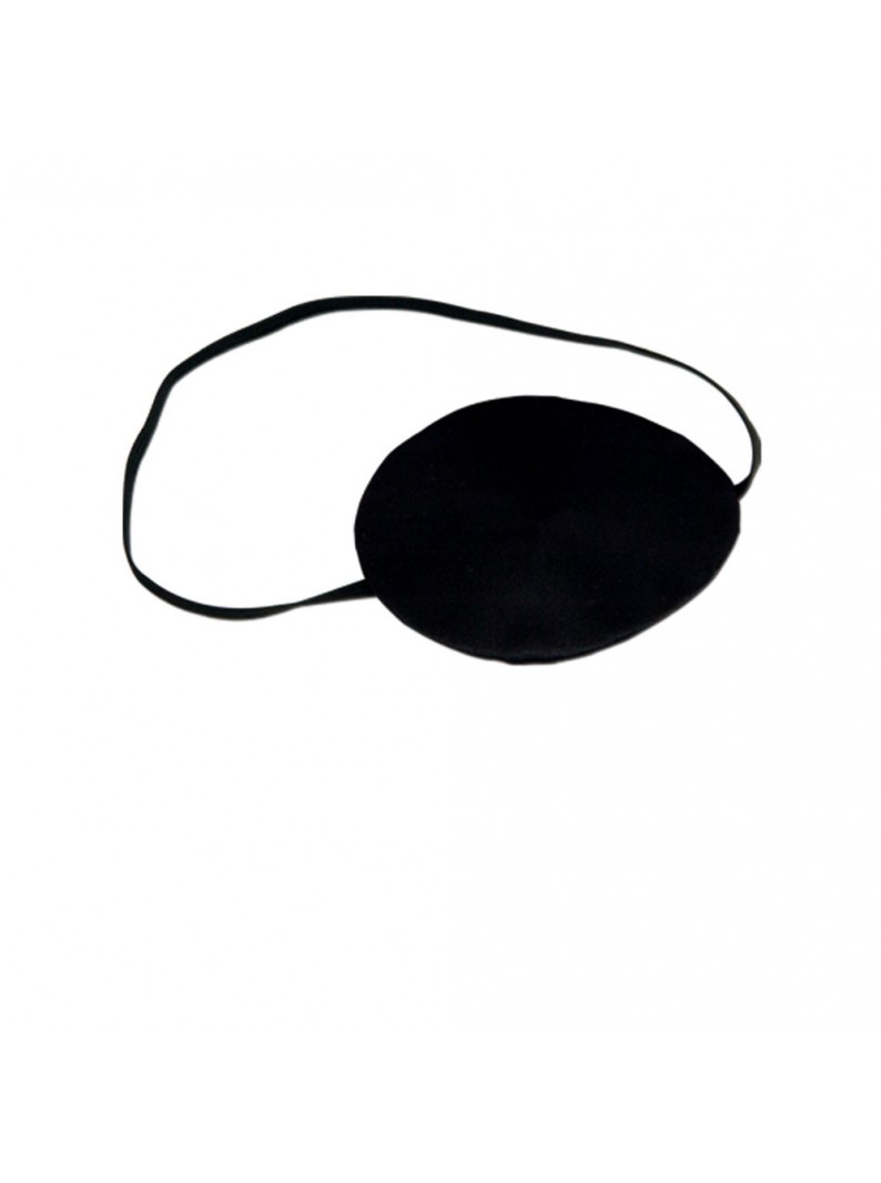 Black Satin Eye Patch