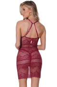 Hold Me Close Lace & Net Lingerie Chemise