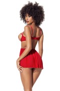 Be Inspired Red Risqué Open Cup Lingerie Babydoll