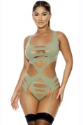 Sage Seamless Bustier Set