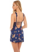 Estate Blue Floral Sleepwear Lingerie Chemise