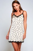 Cream Nadia Sleepwear Chemise