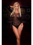 Seamless Knit Vertical Stripe Bodysuit