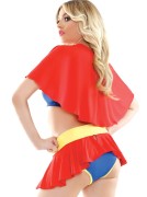 Sexy Super Girl Costume Set