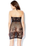 Floral Net Chemise