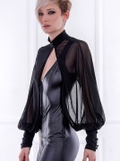 Sia Mesh Long Sleeved Bolero