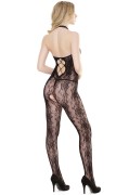 Black Halter Lace Bodystocking