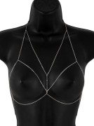 Metal Body Chain Bra Top