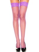 Diamond Net Lace Top Thigh Highs