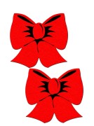 Red Bow Pasties