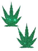 Glitter Pot Leaf Pasties