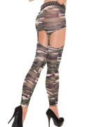 Camo Garter Leggings