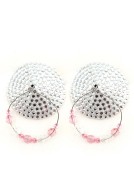 Bijoux de Nip Silver Crystal Pasties