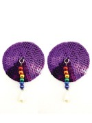 Bijoux de Nip Purple Sequin Pasties