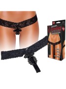 Hustler Vibrating Crotchless Thong