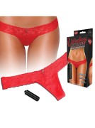 Hustler Vibrating Lace Thong