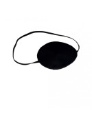 Black Satin Eye Patch