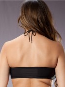 Second Skin Bandeau Top W/ Lacing