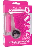 Pink Screaming O My Secret Remote Panty Vibe